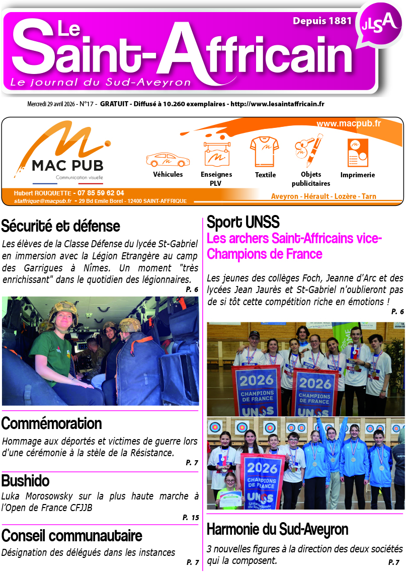 Journal du 14 avril 2021