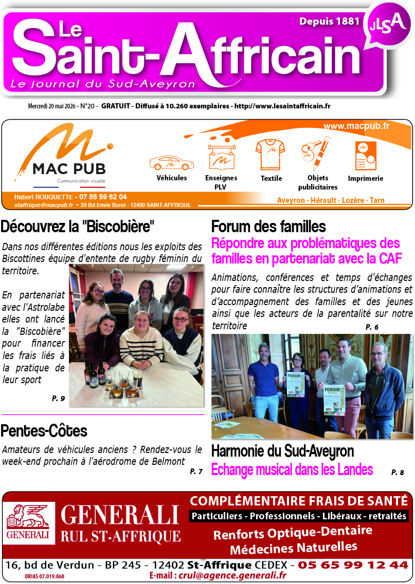 Journal du 14 avril 2021