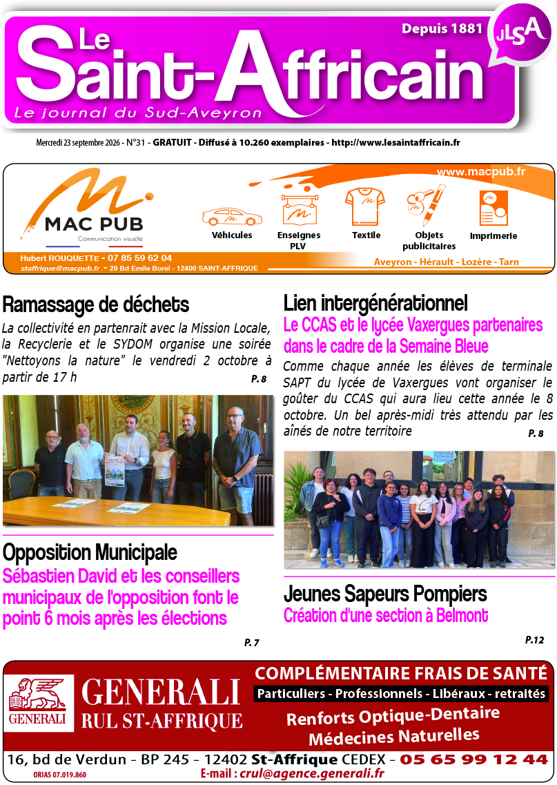 Journal du 14 avril 2021