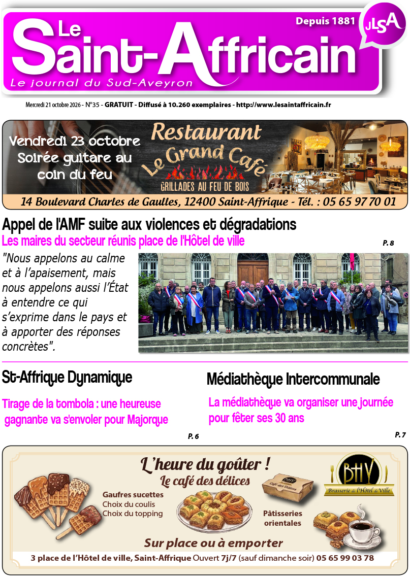 Journal du 14 avril 2021