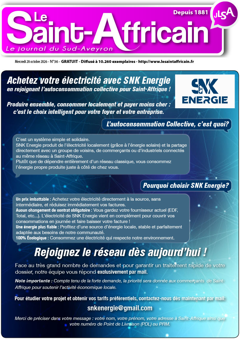 Journal du 14 avril 2021